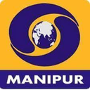 logo of channel dd manipur